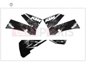 DECAL - KTM 105 SX (6101J5) [US] 2010