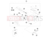 FRONT BRAKE CONTROL - KTM 105 SX (6101J5) [US] 2010