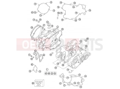 ENGINE CASE - KTM 105 SX (6101J5) [US] 2010