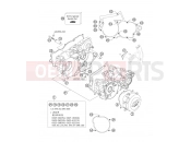 ENGINE CASE - KTM 250 SX (6301G0) [EU] 2007