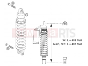 KTM 300 EXC (7403D0) [EU] 2004 SHOCK ABSORBER