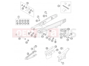 KTM 300 EXC (7403D0) [EU] 2004 SWING ARM