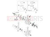 KTM 300 EXC (7403D0) [EU] 2004 CRANKSHAFT, PISTON