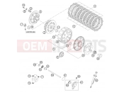KTM 300 EXC (7403D0) [EU] 2004 CLUTCH