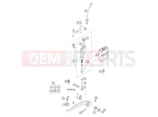 REAR BRAKE CONTROL - KTM 125 SX (6101D0) [EU] 2004