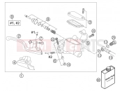 KTM 105 SX (6101D5) [EU] 2004 FRONT BRAKE CONTROL