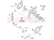 KTM 65 SX (6001D6) [EU] 2004 REAR WHEEL