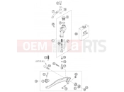 KTM 525 SX (8501F5) [EU] 2006 REAR BRAKE CONTROL