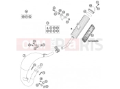 EXHAUST SYSTEM - KTM 85 SX (600138) [EU] 2003