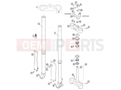 FRONT FORK, TRIPLE CLAMP - KTM 400 SX RACING (830125) [EU] 2002