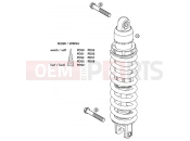 SHOCK ABSORBER - KTM 400 SX RACING (830125) [EU] 2002