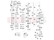 SHOCK ABSORBER DISASSEMBLED - KTM 400 SX RACING (830125) [EU] 2002