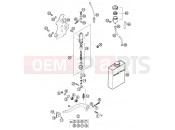REAR BRAKE CONTROL - KTM 400 SX RACING (830125) [EU] 2002