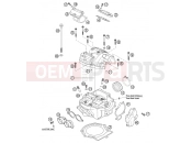 CYLINDER HEAD - KTM 400 SX RACING (830125) [EU] 2002