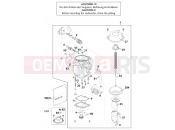 CARBURETOR - KTM 640 LC4-E SILBER/18,5Lt (972607) [EU] 2000