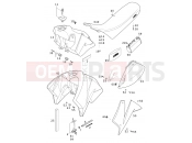 KTM 640 LC4-E (972606) [EU] 2000 TANK, SEAT