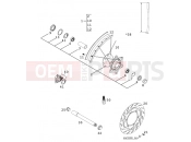KTM 640 LC4-E (972606) [EU] 2000 FRONT WHEEL