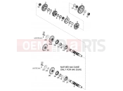 KTM 640 LC4-E (972606) [EU] 2000 TRANSMISSION II - COUNTERSHAFT