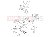 SWING ARM - KTM 400 LC4-E (932206) [GB] 2000