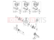 CRANKSHAFT, PISTON - KTM 400 LC4-E (932206) [GB] 2000