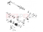 SHIFTING MECHANISM - KTM 400 LC4-E (930306) [EU] 2000