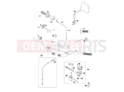 KTM 380 SX (650200) [EU] 2000 HANDLEBAR, CONTROLS