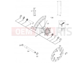 KTM 380 SX (650200) [EU] 2000 FRONT WHEEL