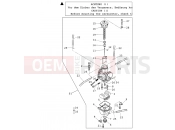 CARBURETOR - KTM 380 SX (650100) [US] 2000