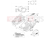ENGINE CASE - KTM 125 SX (610100) [US] 2000