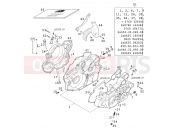 ENGINE CASE - KTM 400 SX RACING (830205) [EU] 2000