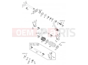 SHIFTING MECHANISM - KTM 400 SX RACING (830205) [EU] 2000