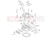 CYLINDER HEAD - KTM 400 SX RACING (830205) [EU] 2000