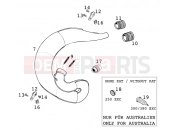 KTM 250 SX (630200) [EU] 2000 EXHAUST SYSTEM