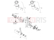 KTM 250 SX (630200) [EU] 2000 CRANKSHAFT, PISTON