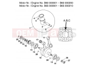 KTM 65 SX (600106) [EU] 2000 CRANKSHAFT, PISTON