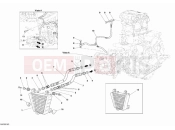 DUCATI 2006 Superbike 999 R XEROX OIL COOLER » LUBRICATION SYSTEM