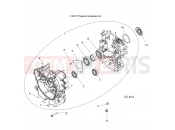 ENGINE | ENGINE, CRANKCASE - A18DAE57B2 (101494) - Polaris ACE 570 (R08) (A18DAE57B2) 2018
