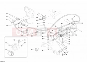 DUCATI 2006 Monster S2R 800 REAR BRAKE SYSTEM » BRAKING SYSTEM