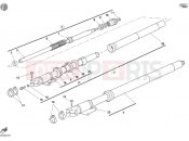 DUCATI 2006 Monster S4R FRONT FORK » FRONT SUSPENSION