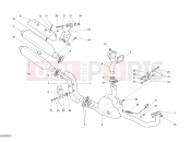 DUCATI 2006 Monster S4RS EXHAUST SYSTEM » EXHAUST SYSTEM