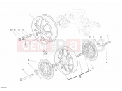 DUCATI 2006 Monster S4RS WHEELS » FRONT WHEEL