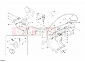 DUCATI 2006 Monster S4RS REAR BRAKE SYSTEM » BRAKING SYSTEM
