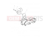 ENGINE | ENGINE, INLET ELBOW - R151DPD1AA/2D (49BRUTUSINLETELBOW15DSL) - Polaris RANGER HST - R151DPD1AA/2D 2015