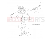 ENGINE | ENGINE, CARBURETOR, LOWER - A13EA32AA (49ATVCARB08TB) - Polaris TRAIL BOSS 330 (A13EA32AA) 2013