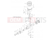 ENGINE | ENGINE, CRANKSHAFT and PISTON - A13EA32AA (49ATVCRANKSHAFT08TB) - Polaris TRAIL BOSS 330 (A13EA32AA) 2013