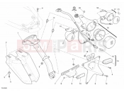 DUCATI Sportclassic 1000 Single-Seat TAILLIGHT » LIGHTING SYSTEM