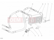 DUCATI Sportclassic 1000 Single-Seat OIL COOLER » LUBRICATION SYSTEM