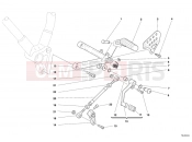 DUCATI Sportclassic 1000 Single-Seat FOOTRESTS, LEFT » UNCLASSIFIED