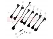 POLARIS GEM - e2/e4/e6/eS/eL/eLXD ELECTRICAL | ELECTRICAL, BATTERY INTERCONNECTS, NINE 8V BATTERIES - e6wSopt (49GEMELECTRICAL11BCABLEE6)