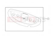 POLARIS GEM - e2/e4/e6/eS/eL/eLXD RH DRIVE | RH DRIVE, DASH UPPER - e2/e4/eS/eL/eLXD (49GEMRHDRIVE11DASH)